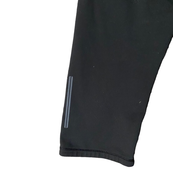 Brooks Capri Tights Women's Black Size Small Running Yoga Waistband Pocket Capri - Picture 6 of 9